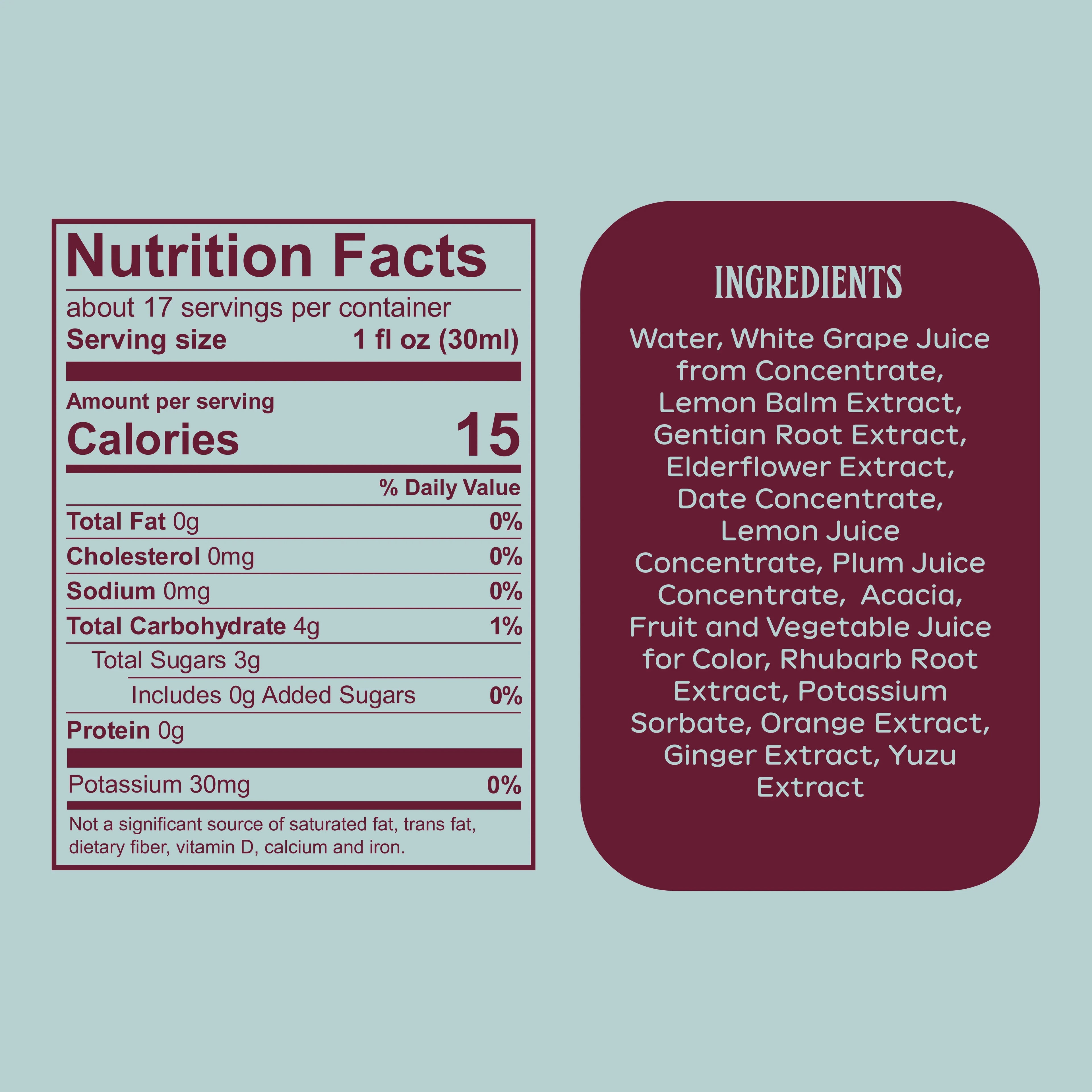 original non-alcoholic apéritif