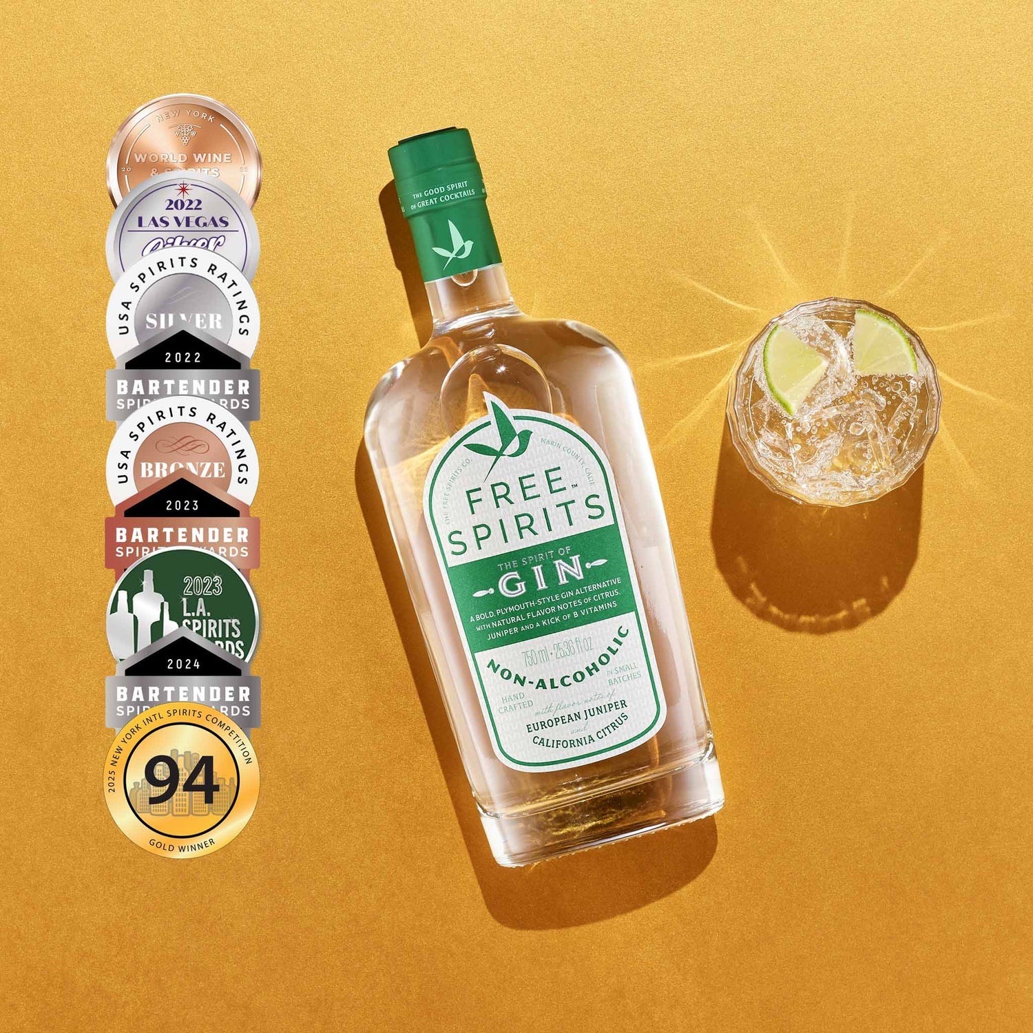 premium non-alcoholic gin alternative