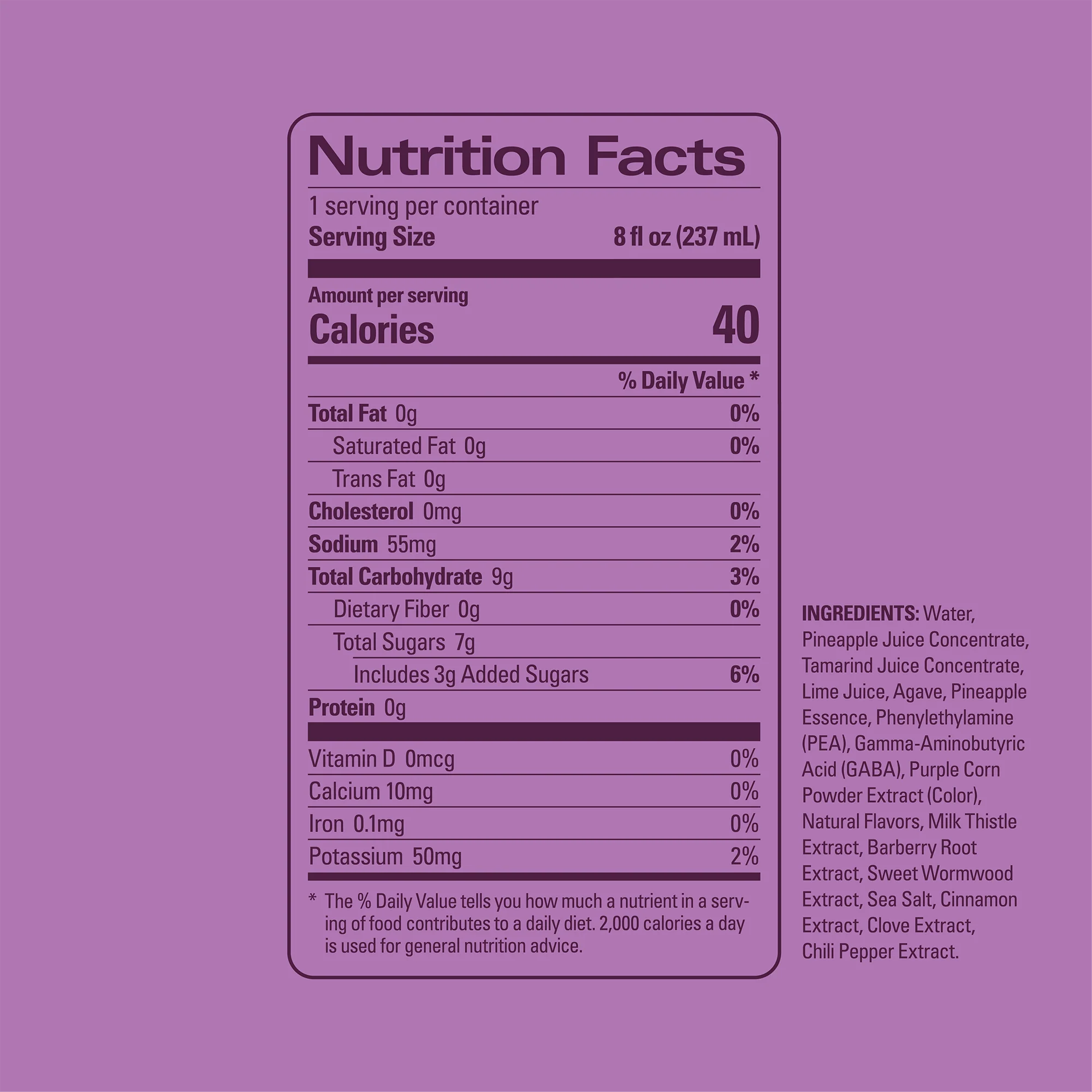 Kin Euphorics Metabolic Tonic