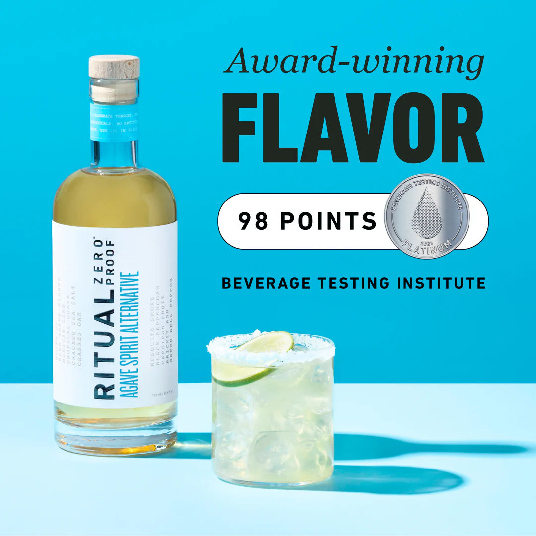 Agave Spirit Alternative, non-alcoholic margaritas, non-alcoholic tequila