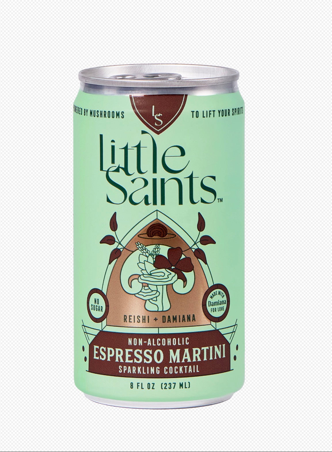 Non alcoholic Espresso Martini Mocktail