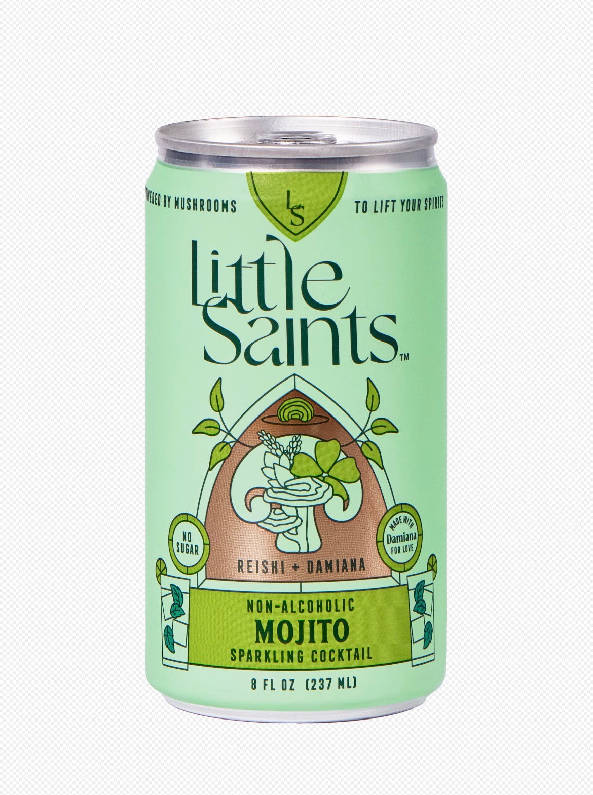 Non alcoholic Mojito mocktail