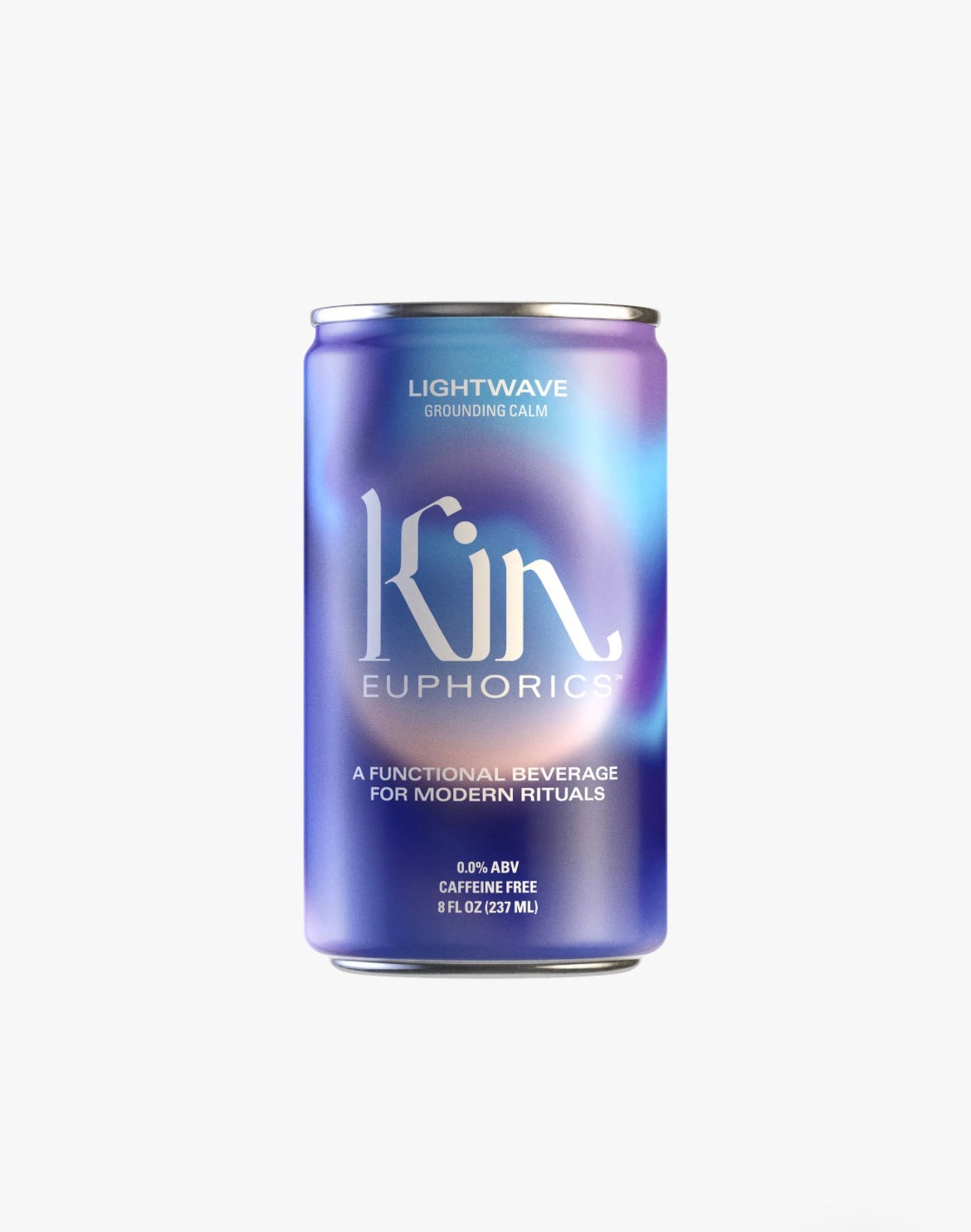 Non-alcoholic, non-caffeinated Lightwave is infused with adaptogens, nootropics, and botanics