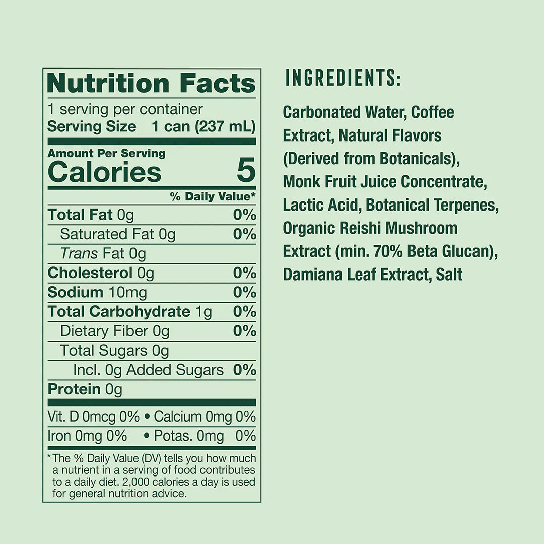 Non alcoholic Espresso Martini Mocktail