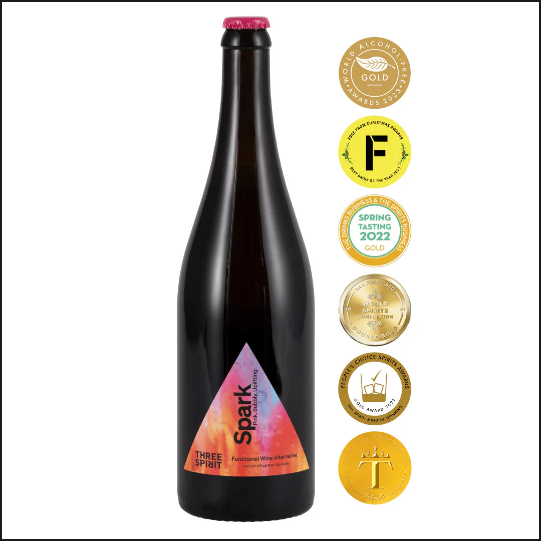 Three Spirit Non-Alcoholic Sparkling Rosé Alternative