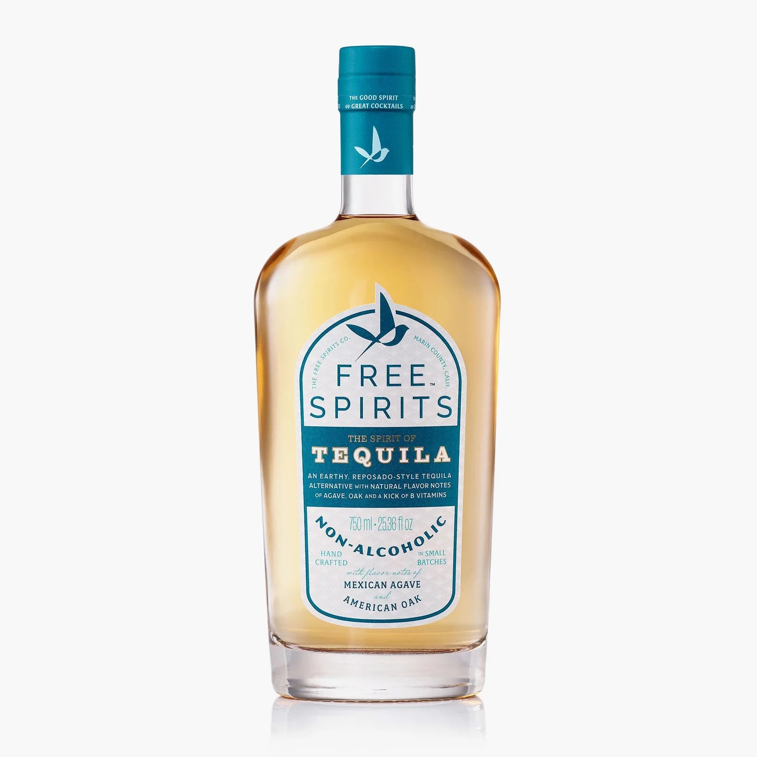 a premium non-alcoholic tequila alternative made with real Mexican Blue Agave