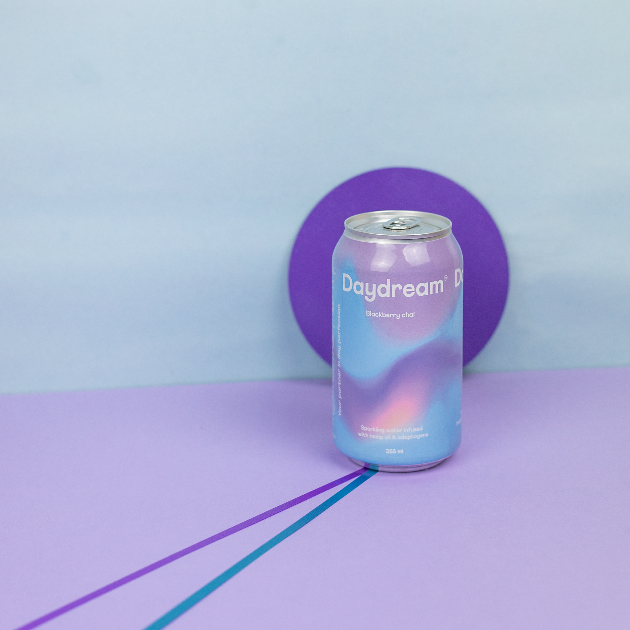 A refreshing sparkling adaptogen drink